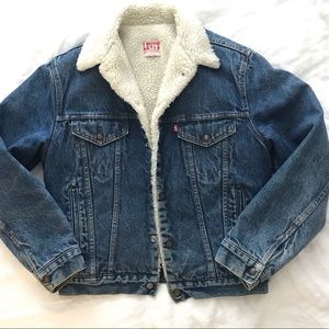Levi’s Vintage San Francisco Sherpa Denim Jacket
